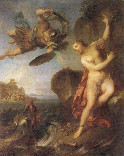 Francois Lemoine Perseus and Andromeda China oil painting art